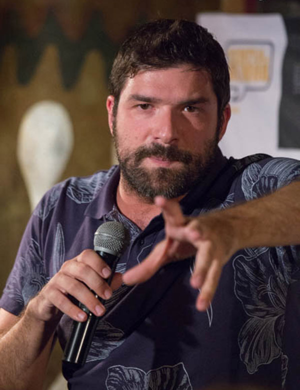 Nacho García en evento